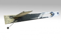 Fuselage ready for fin, canopy and engine mount