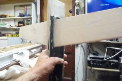 Tailplane cleaned up