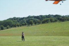 Chris flying