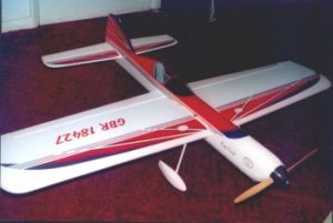 Yatsenko control line stunt model